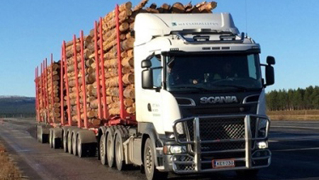В Финляндии появился самый тяжелый грузовик в Европе