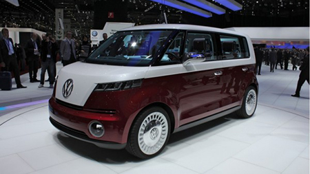 Volkswagen представит электрокар Bulli (Microbus)