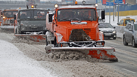 ​Анонсирован сильный снегопад в Киеве: въезд фурам могут запретить