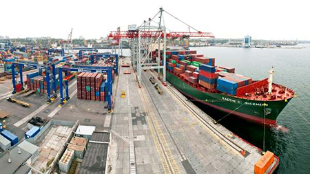 Украинские порты недополучили в январе 2016 года 21,7% грузов