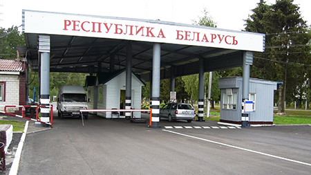 На границе Беларуси с Литвой и Украиной наблюдается скопление фур
