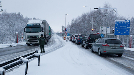 Таможенники Беларуси усилили свое присутствие на литовской границе