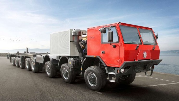 Самый большой грузовик за всю историю компании Tatra