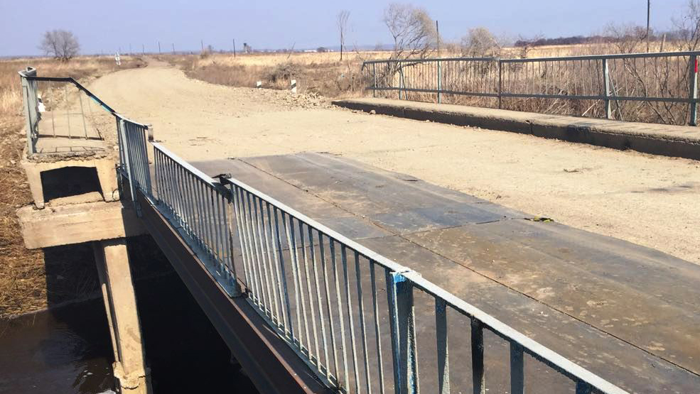 Движение машин по мосту в Яконовке восстановлено полностью