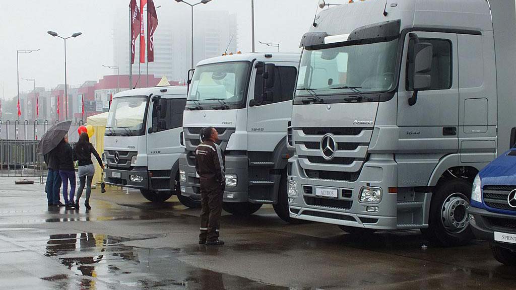 Импорт грузовых авто в Украину вырос в два раза