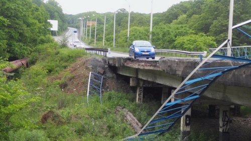 В Приморье разрушился еще один автомобильный мост