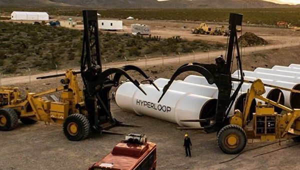 Hyperloop One займется перемещением грузов на сверхзвуковой скорости