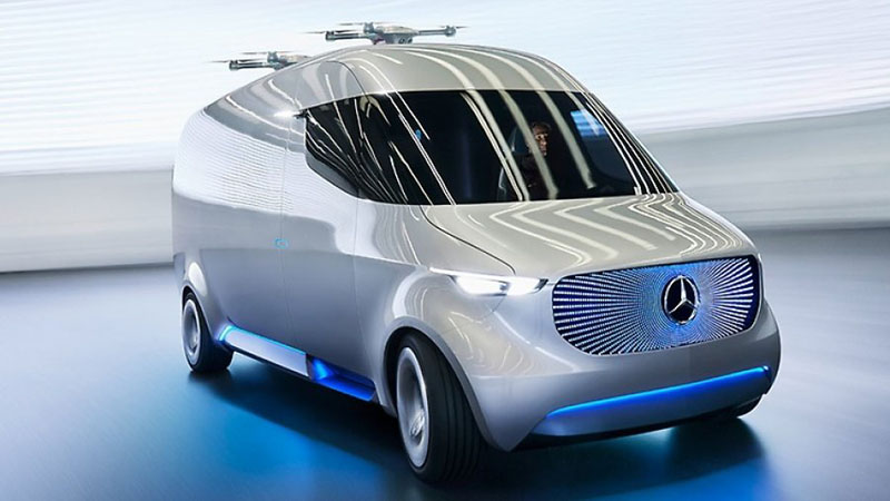 Mercedes-Benz представляет фургон будущего Vision Van
