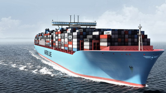 Свыше 54% мирового флота контейнеровозов контролируют пять крупнейших компаний