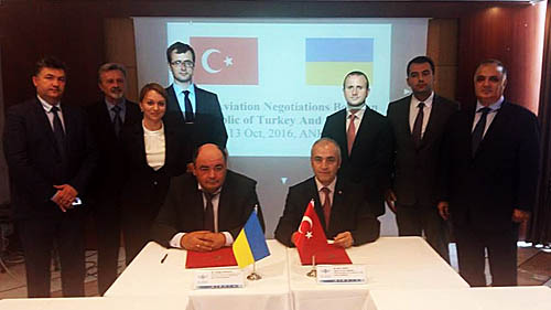 Украина и Турция договорились снять ограничения на полеты