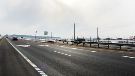 Участок дороги Р23 Минск-Микашевичи до Слуцка будет введен в ноябре