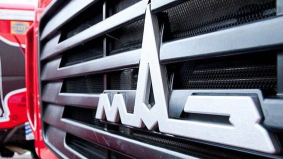 Продажи МАЗа в России сократились на 22 процента