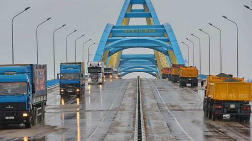 В Казахстане открыли крупнейший в Центральной Азии мост через Иртыш