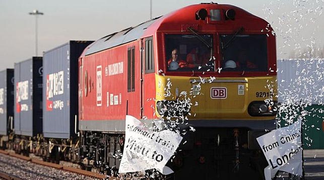 В Лондон по новому Шелковому пути прибыл первый товарный поезд из Китая