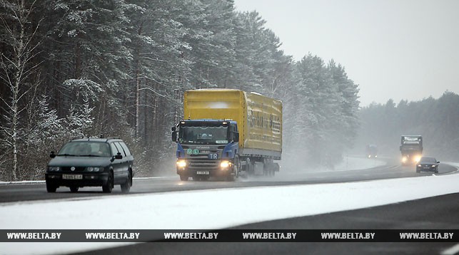 Скоростной режим будет изменен 20 и 21 января на участках автодороги М6 Минск-Гродно