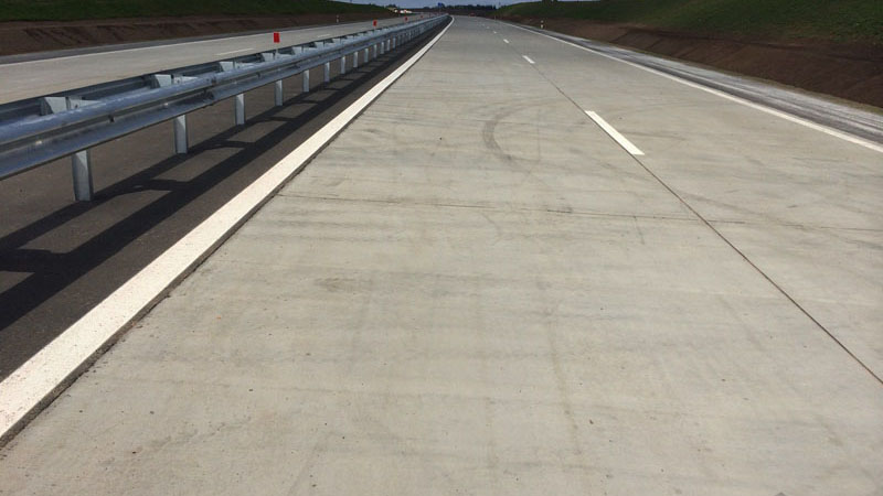 Строительство цементобетонных дорог в Беларуси будет продолжено