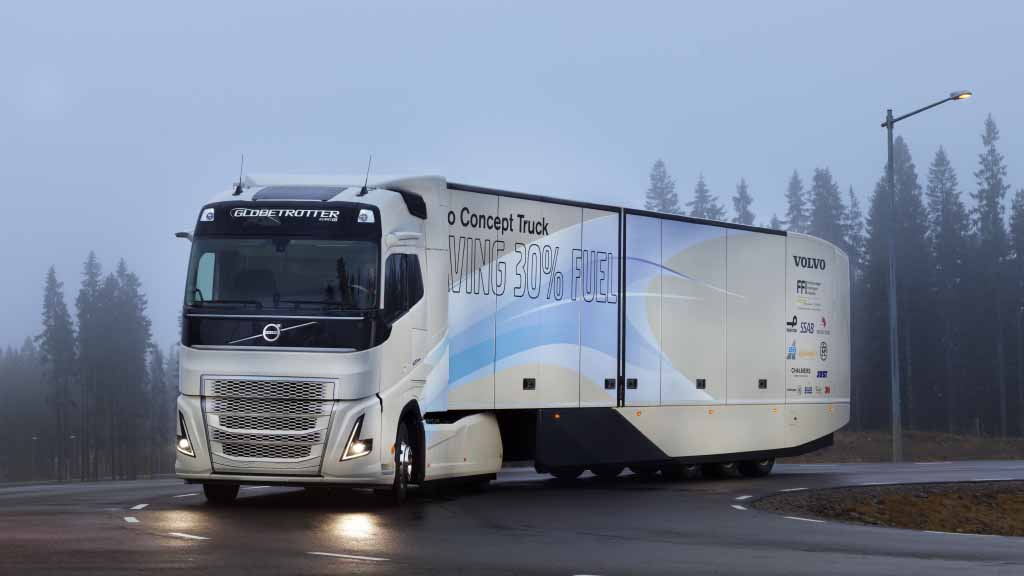 Volvo Trucks для магистральных перевозок оснастили гибридной силовой установкой