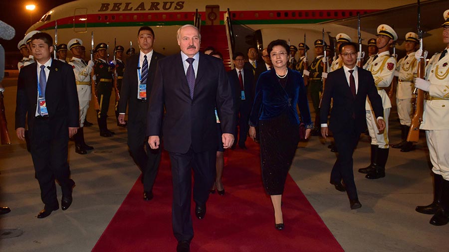 Президент Беларуси принял участие в церемонии открытия форума  «Один пояс и один путь» в Пекине