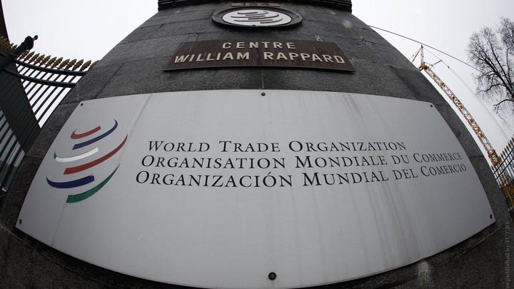 Россия пожаловалась в ВТО на Украину из-за санкций