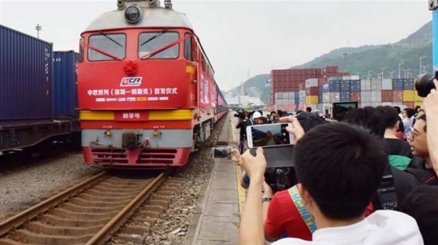 Более 600 тыс. железнодорожных контейнеров проследуют через Минск из Китая в Европу