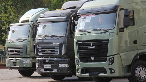 Доля МАЗа на российском рынке новых грузовиков упала до 5%