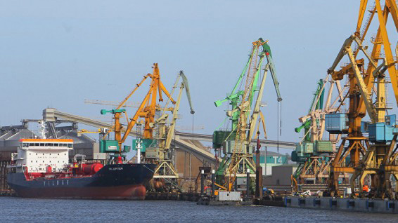 Клайпедский порт повышает грузооборот за счёт белорусских насыпных грузов