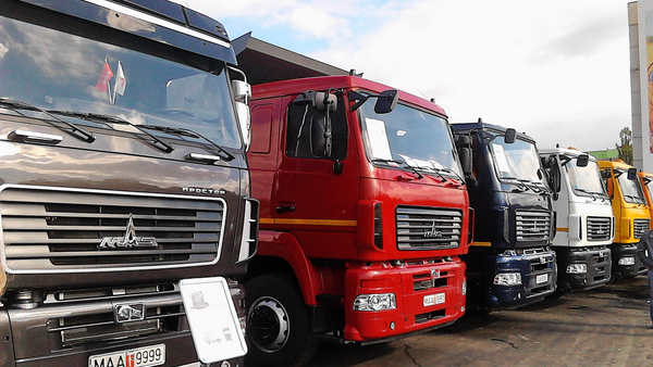 Белорусский экспорт грузовиков вырос на треть