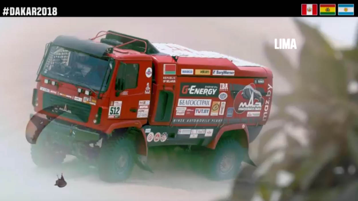 «МАЗ – лучшее авто в мире!» Гонщики показали «Дакар» за 300 секунд (видео)
