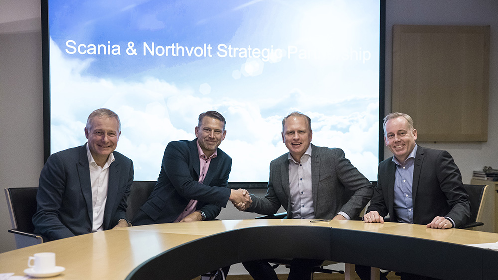 Scania и Northvolt запускают совместный проект в сфере электрификации тяжелой техники