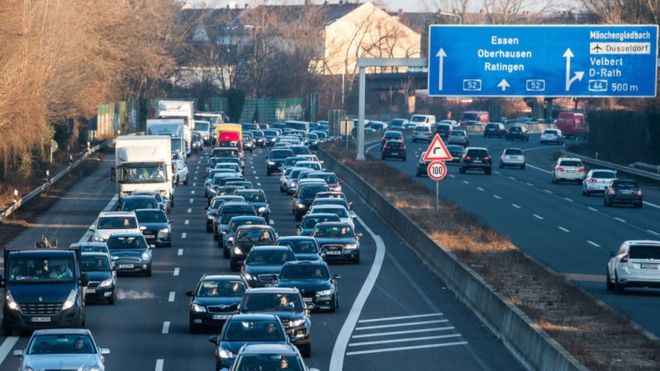 Города в Германии смогут закрывать въезд для дизельных машин
