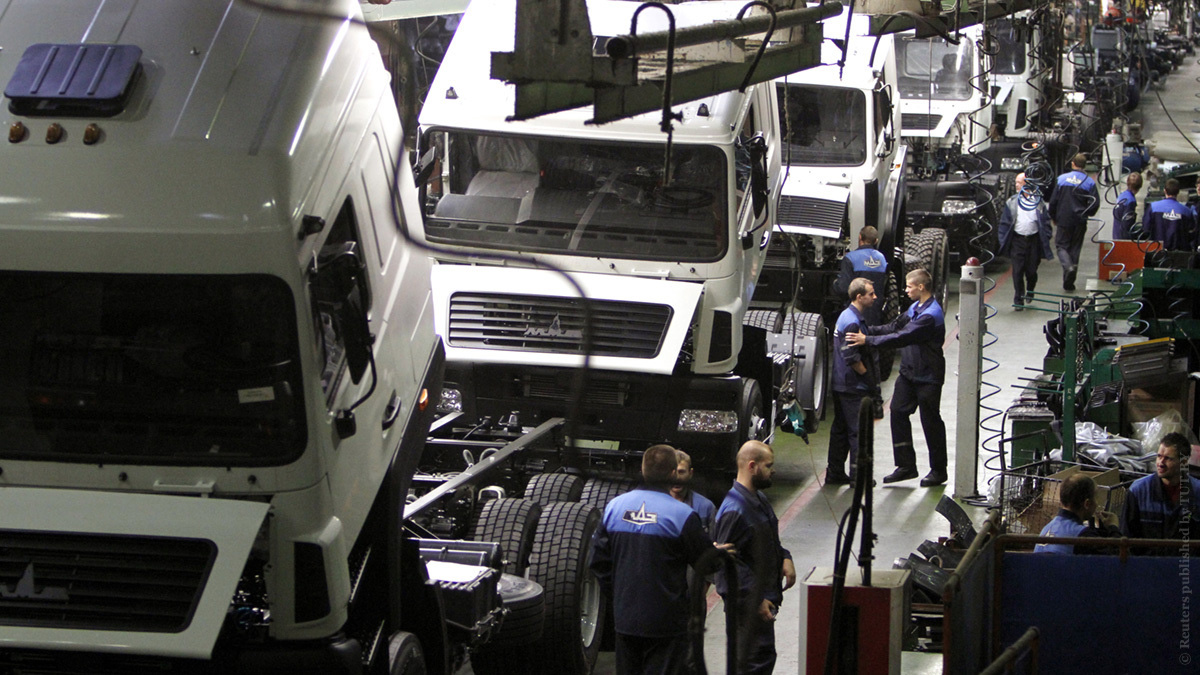 МАЗ опередил Ford и Mercedes Benz на украинском рынке