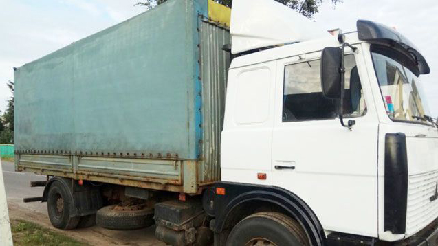 В Чечерском районе задержали два грузовика с более чем 20 т металлолома
